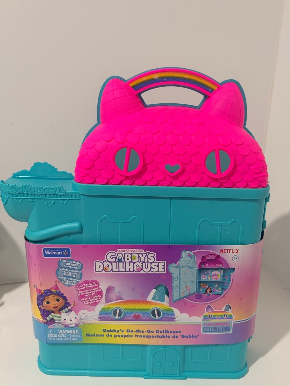 Gabby’s Dollhouse, On-The-Go Dollhouse, 12-Inch